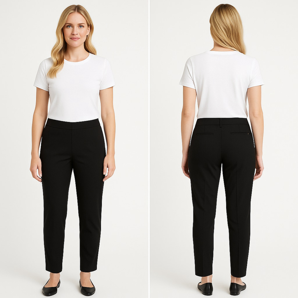 MICHAEL Michael Kors Black Ankle Pants Women's Size Large